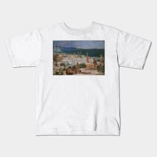 Massilia Greek Colony by Pierre Puvis de Chavannes Kids T-Shirt